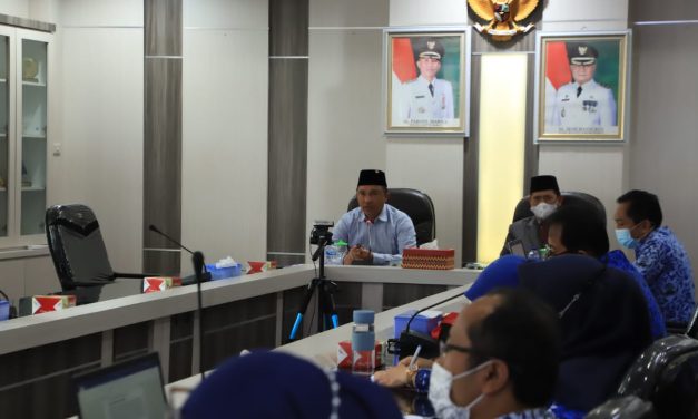 Bupati Lampung Barat Melakukan Rapat Finalisasi Renstra Tahun 2023-2026 Mendatang