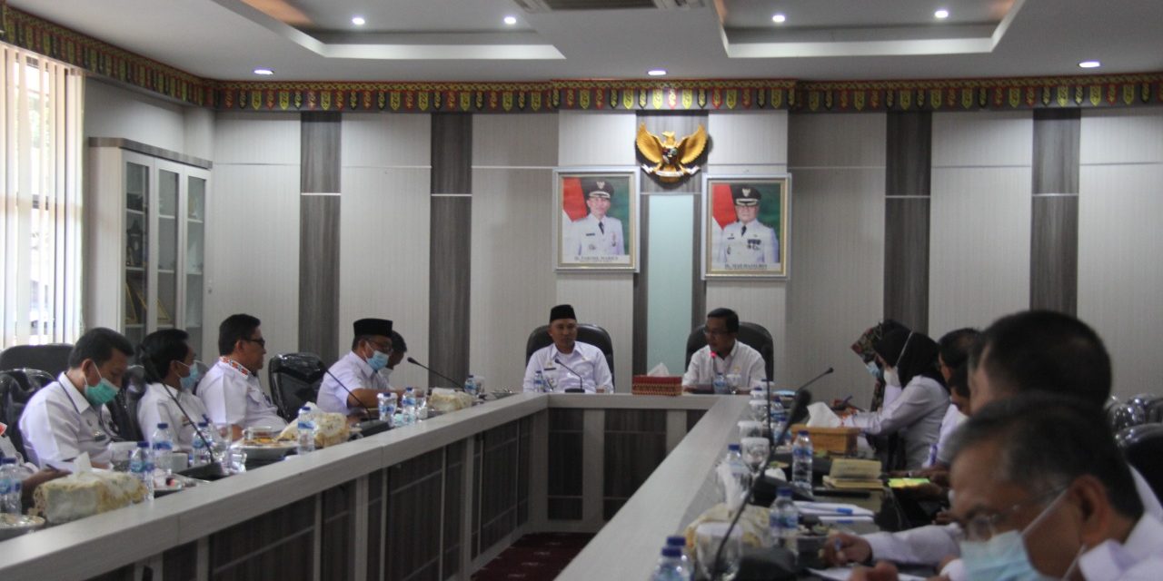 Persiapan Menyambut tim penilai Satya Lencana Pembangunan, Bupati Parosil Lakukan Audiensi dengan BKKBN Lampung