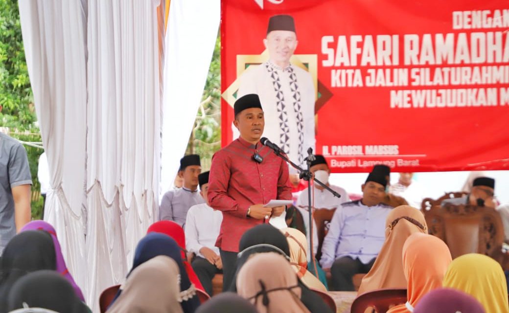 Pemkab Lampung Barat Lakukan Kegiatan Rutin Tahunan Safari Ramadhan