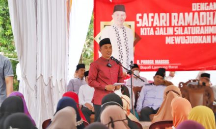 Pemkab Lampung Barat Lakukan Kegiatan Rutin Tahunan Safari Ramadhan