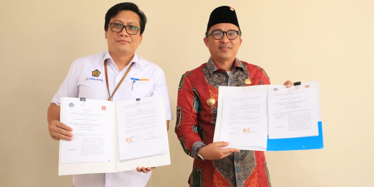 Bupati Parosil Tandatangani Nota Kesepakatan dengan KaKanwil DJPb Provinsi Lampung
