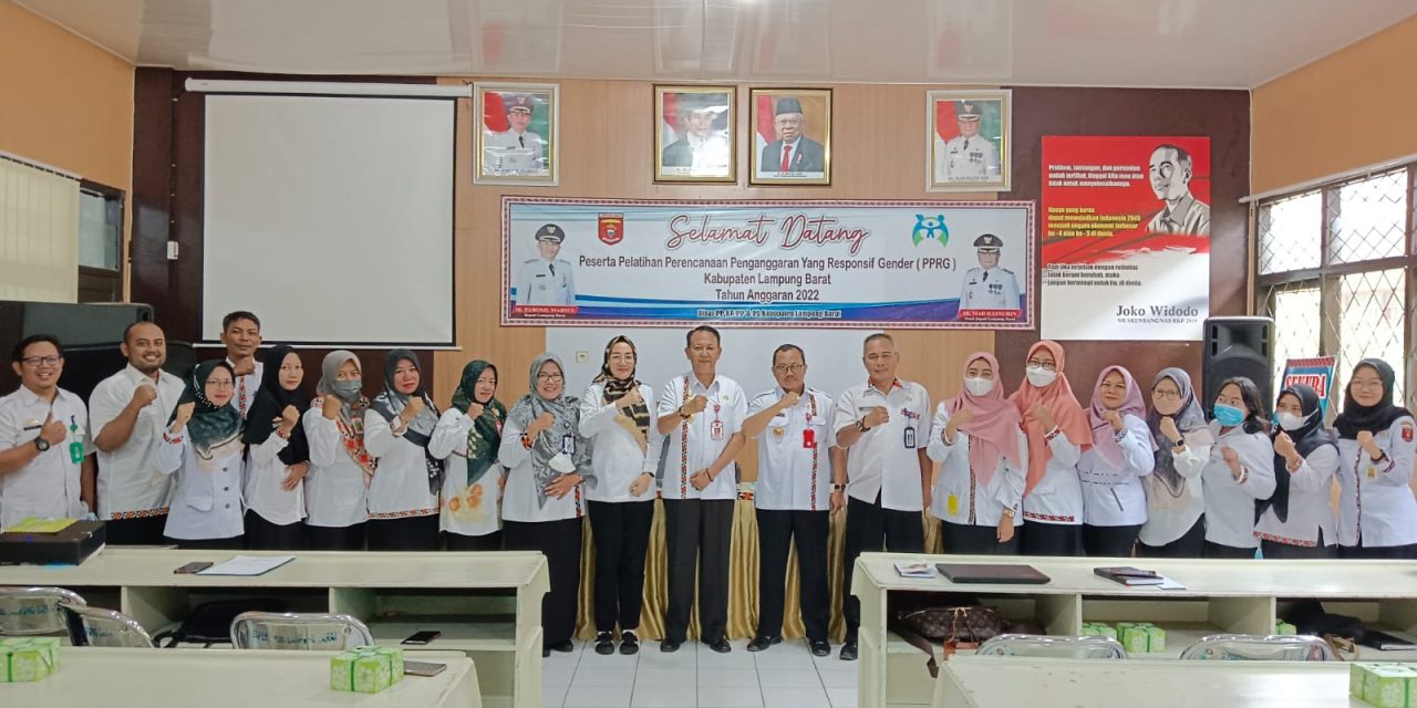 Dinas P2KBP3A Lampung Barat adakan Pelatihan PPRG