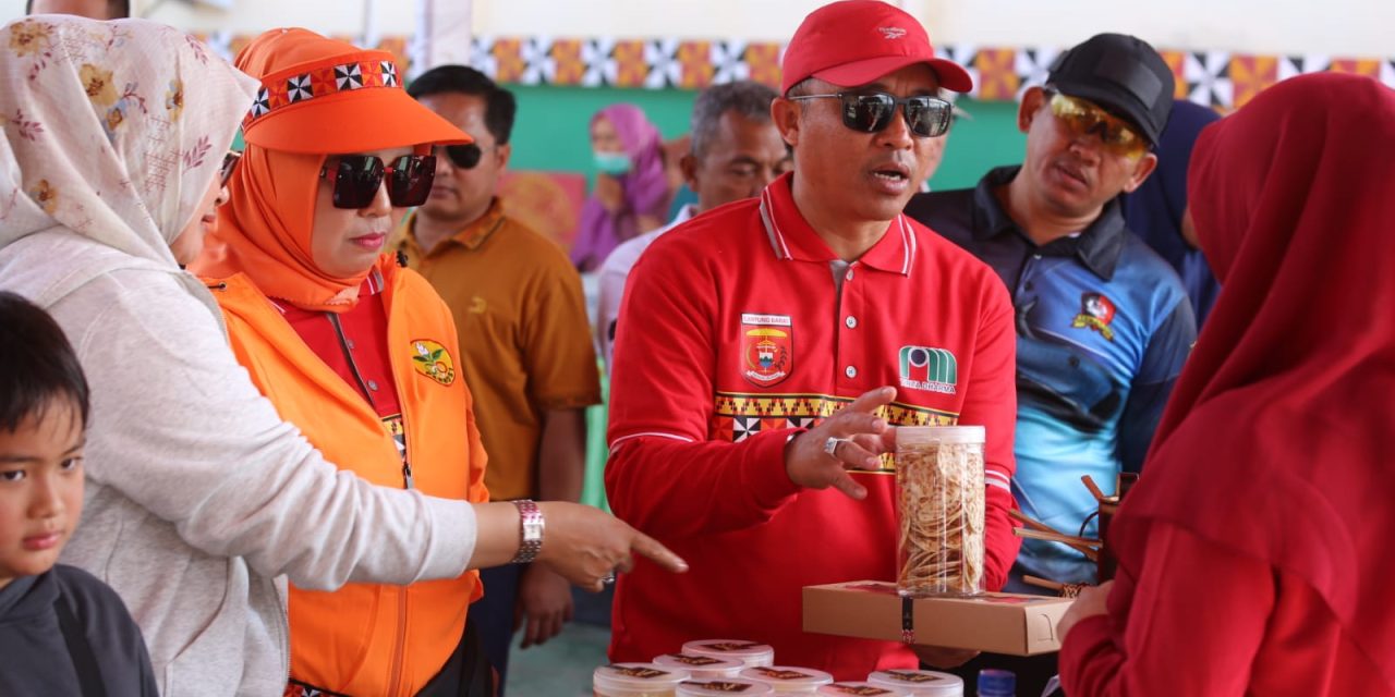 Gelar CFD, Bupati Parosil Kenalkan Produk UMKM Lampung Barat