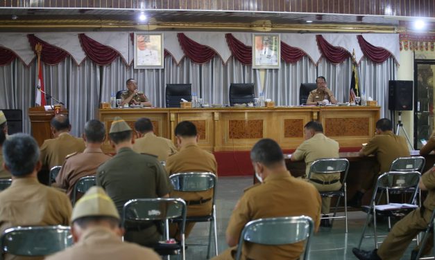 Pemkab Lambar Menggelar Ngupi Bebakhong Membahas Persiapan HUT Lambar Ke-31