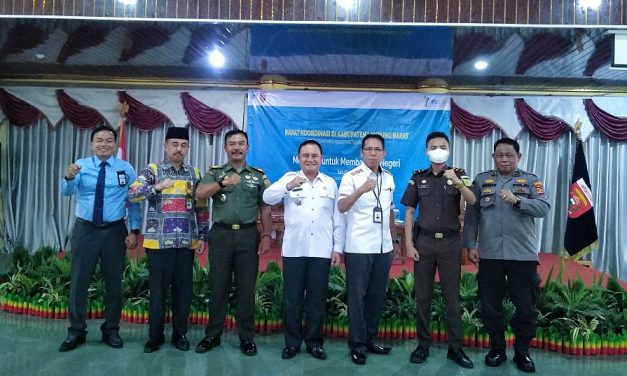 Wakil Bupati Lambar Membuka Rakor Pendataan Awal Regsosek tahun 2022