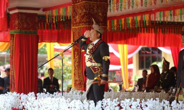 Pemkab Lambat gelar Upacara Peringatan Hari Ulang Tahun Kabupaten Lampung Barat ke-31