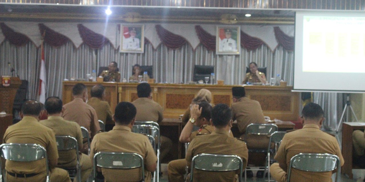 Ngupi  bebakhong Pemkab Lambar bahas arahan Gubernur Lampung