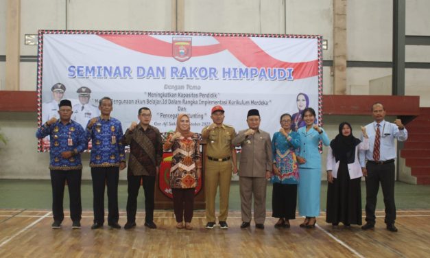 Bupati Parosil Buka seminar dan rakor Himpaudi Lampung Barat