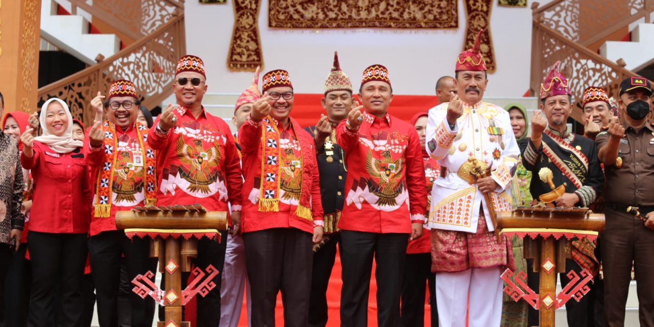 Lamban Pancasila Icon Kebanggaan Masyarakat Lampung Barat Diresmikan Kepala BKKBN Pusat