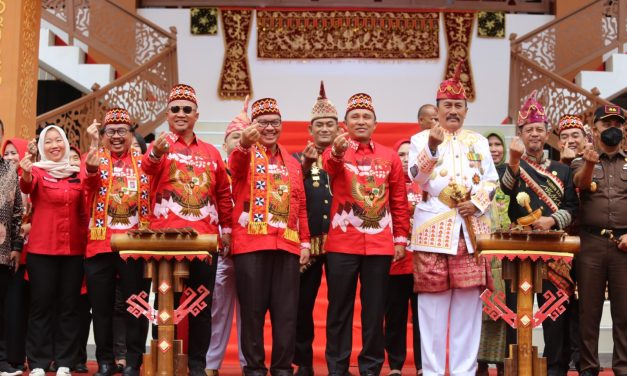 Lamban Pancasila Icon Kebanggaan Masyarakat Lampung Barat Diresmikan Kepala BKKBN Pusat