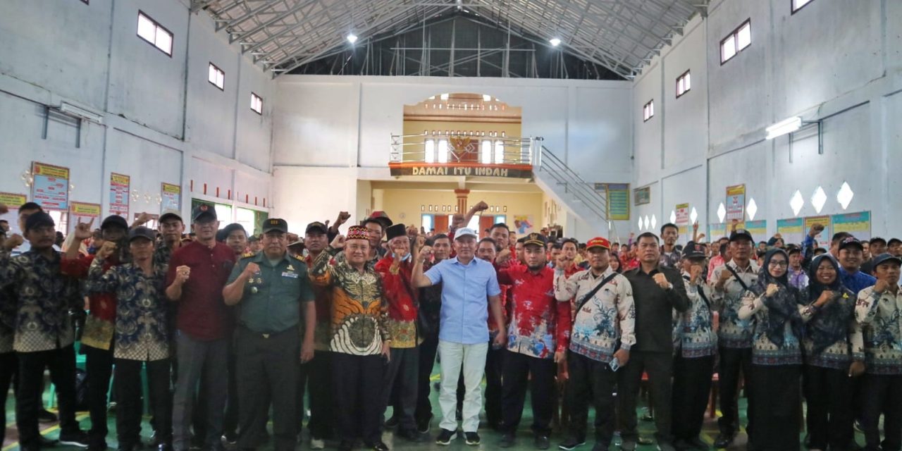 848 Aparatur Pekon Lampung Barat ikuti Pembinaan pelaksanaan APBPekon Tahun 2022