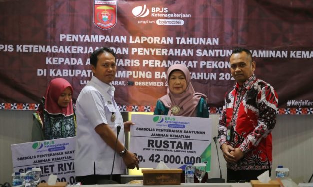 Pj. Bupati Nukman terima audiensi BPJS Ketenagakerjaan