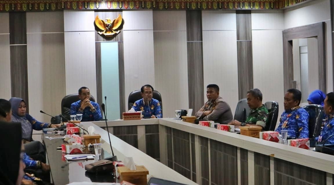Pemkab Lambar lakukan rapat terkait rencana kunjungan Gubernur Lampung