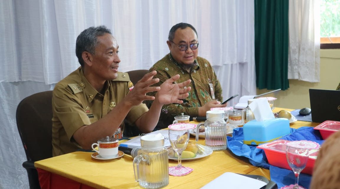 Pemkab Lambar adakan rakor dan asistensi TPAKD bersama OJK Provinsi Lampung
