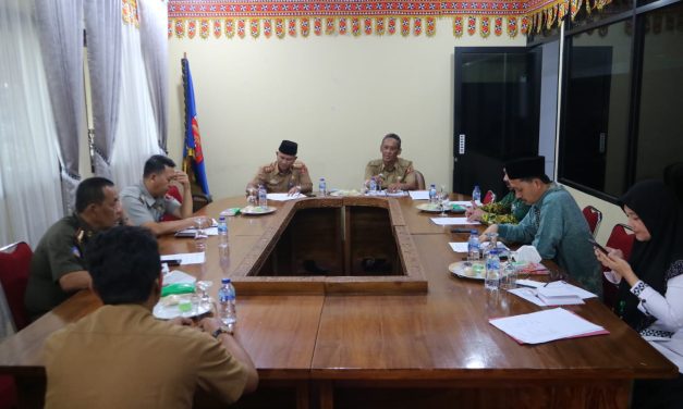 Sambut Ramadhan 1444 Hijriyah, Pemkab Lampung Barat Menggelar Rakor Gabungan