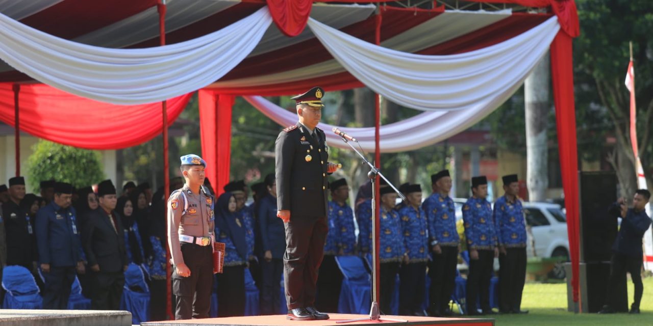 Pemkab Lambar Gelar Upacara Peringatan Hari Jadi Provinsi Lampung