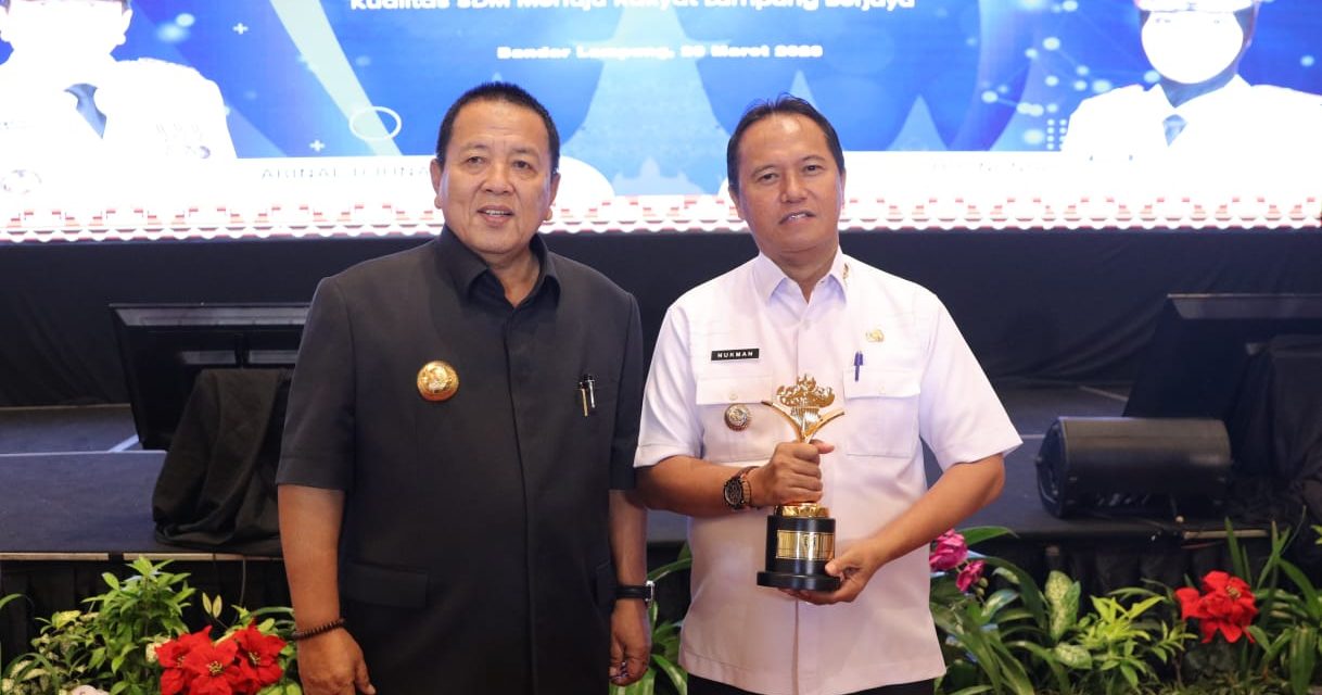 Lampung Barat ketiga kalinya raih penghargaan sebagai Kabupaten Terbaik I dalam perencanaan dan pembangunan