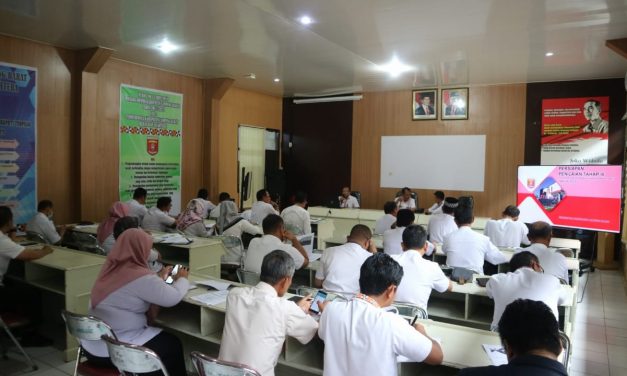 Satukan Persepsi, Pemkab Lambar Gelar Rapat Persiapan Penilaian PPD tahap III 2023.