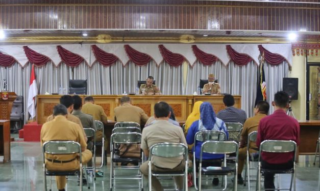 Pemkab Lambar Gelar Rapat Persiapan Pembentukan Mall Pelayanan Publik.