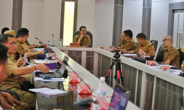 Pemkab Lambar Menggelar Rapat Persiapan Lintas Sektor RTRW Tahun 2023-2043