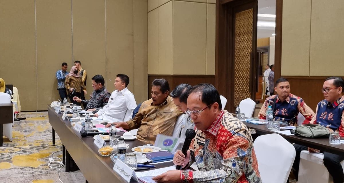 Pj. Bupati Lampung Barat ikuti Rakor lintas sektor RTRW Kabupaten Lampung Barat