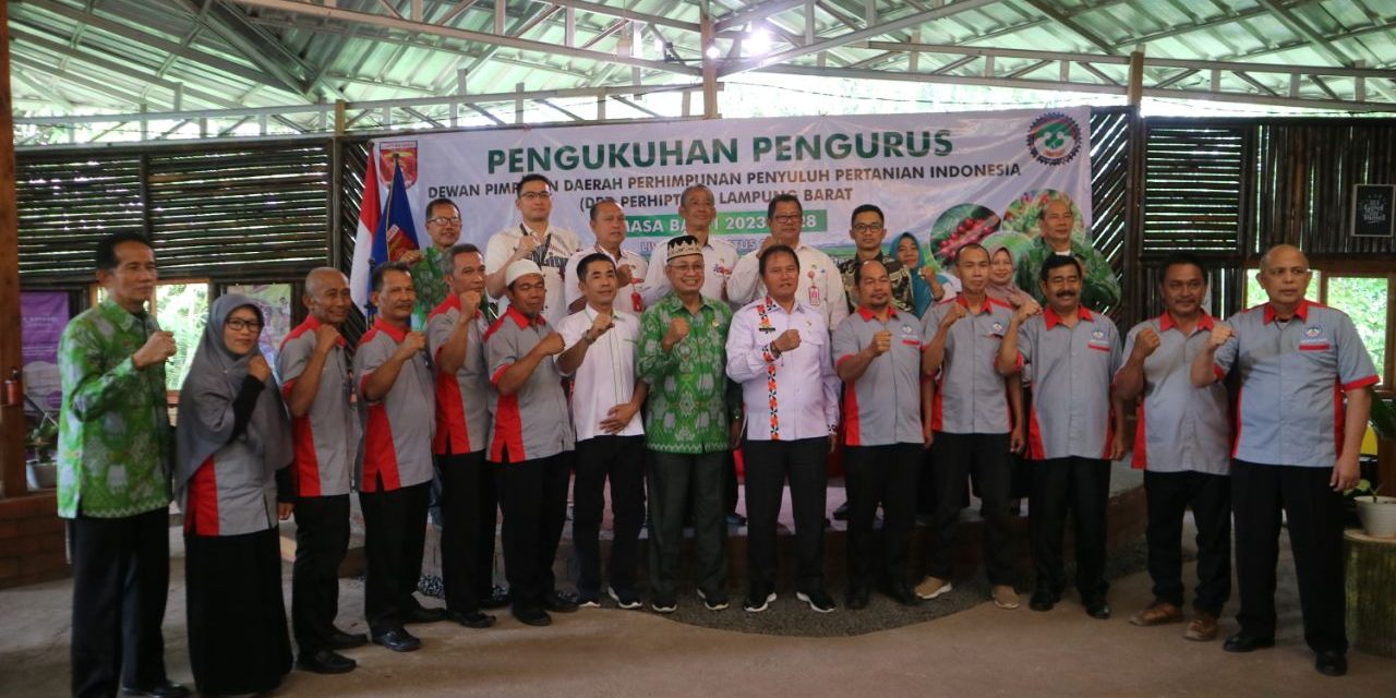 Pj. Bupati Nukman hadiri pengukuhan DPD Perhiptani Kabupaten Lampung Barat