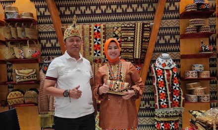 Ketua Dekranasda Lampung Barat hadiri Pameran Kerajinan Nusantara Tahun 2023