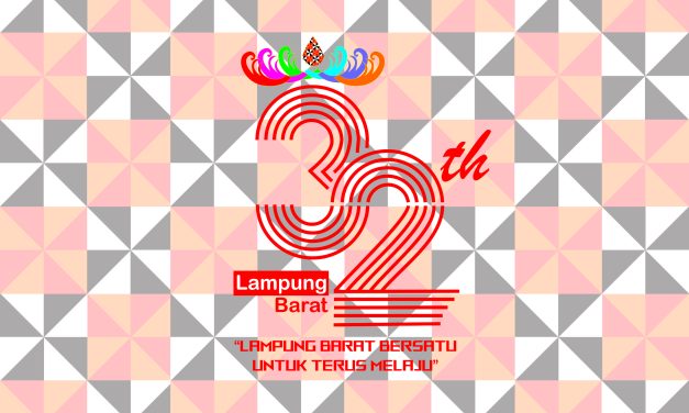 Logo HUT Ke-32 Kabupaten Lampung Barat Tahun 2023