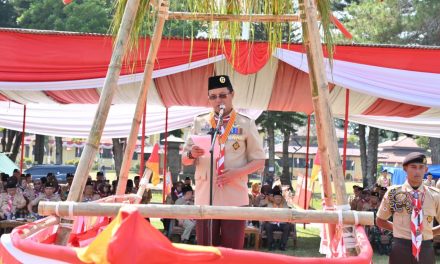 Peringatan Hari Besar Pramuka ke-62, Menjadi Momen Suka Cita Bagi Gerakan Pramuka Lampung Barat.