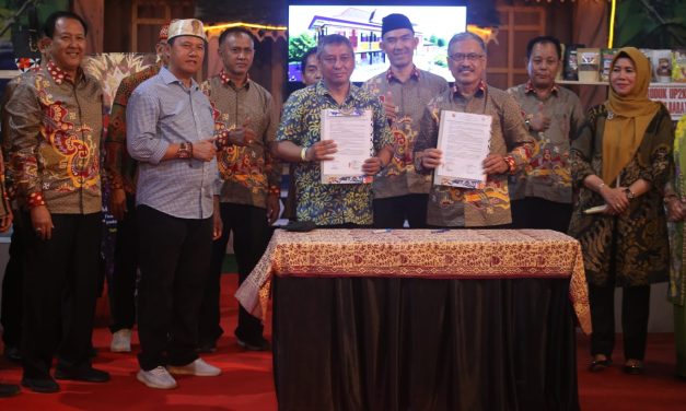 Anjungan Lampung Barat di PRL Dikunjungi 2 Kementerian dan Ketua APINDO Nasional