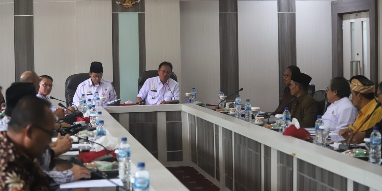 Pemkab Lampung Barat lakukan Rakor dengan Forum Komunikasi Umat Beragama