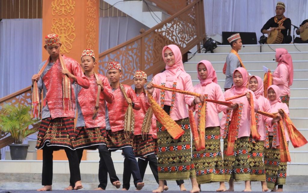 Puluhan Grup Nyambai Bertarung Dalam Perhelatan Pesagi Cultur Festival.