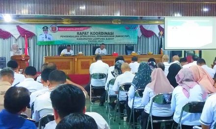 Pemerintah Kabupaten Lampung Barat lakukan Rakor POP triwulan IV tahun 2023