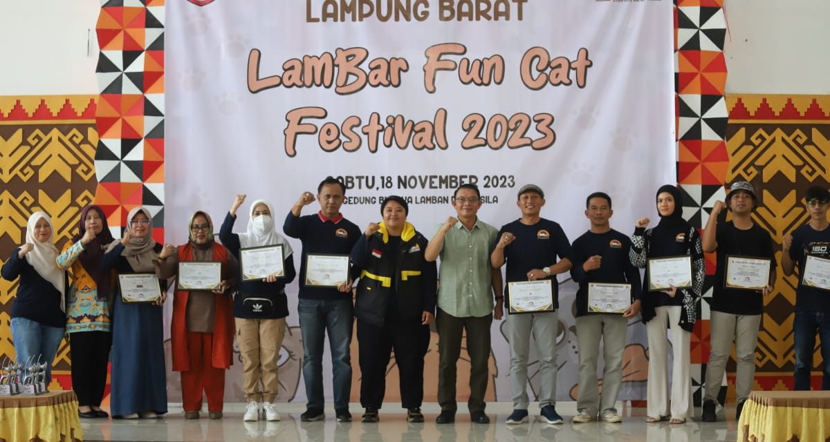 Lambar Fun Cat Festival 2023 resmk dibuka