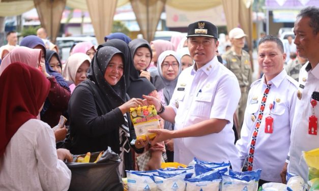 Pemkab Lambar selenggrakan gerakan pangan murah bagin masyarakat