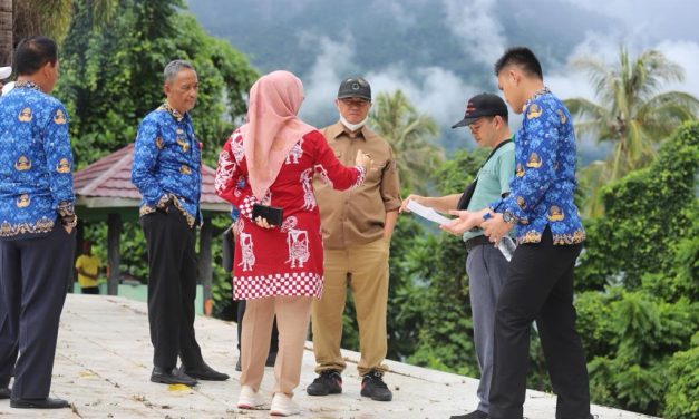 Pastikan Persiapan Penyambutan Kunjungan Menteri Perdagangan Pj. Bupati Lambar Turun Langsung Ke Lokasi