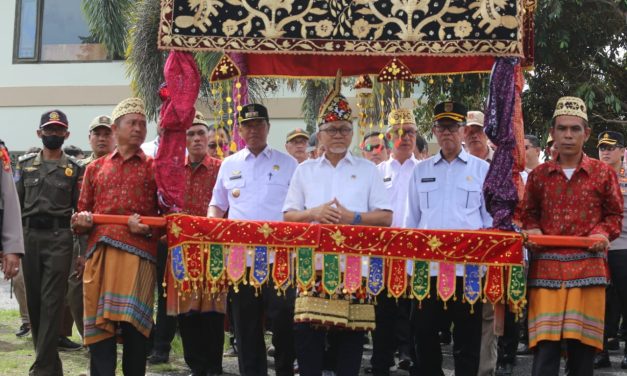 Menteri Perdagangan Sambut Baik Lokasi Pembangunan Pasar Wisata Jelajah Danau Ranau.