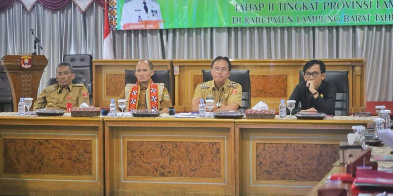 Pj. Bupati Nukman Bangga Kabupaten Lampung Barat Mewakili Provinsi Lampung Tingkat Nasional.