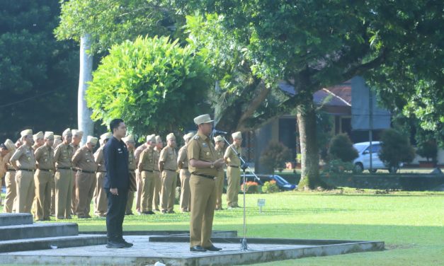 Pimpin Apel Mingguan, Pj. Bupati Lambar Kembali Ingatkan Netralitas ASN