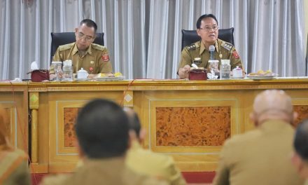 Pimpin Ngupi Bebakhong, Pj Bupati Nukman: Pemkab Lambar Akan Gelar Operasi Pasar Murah.