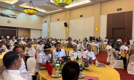 Pj Bupati Nukman Hadiri Rapat HLM dan Capacity Building TPID Provinsi Lampung.