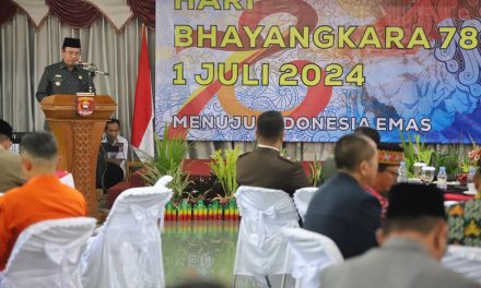 Momentum Hari Bhayangkara ke 78 Penjabat Bupati Nukman Apresiasi Kenerja Polres Lampung Barat