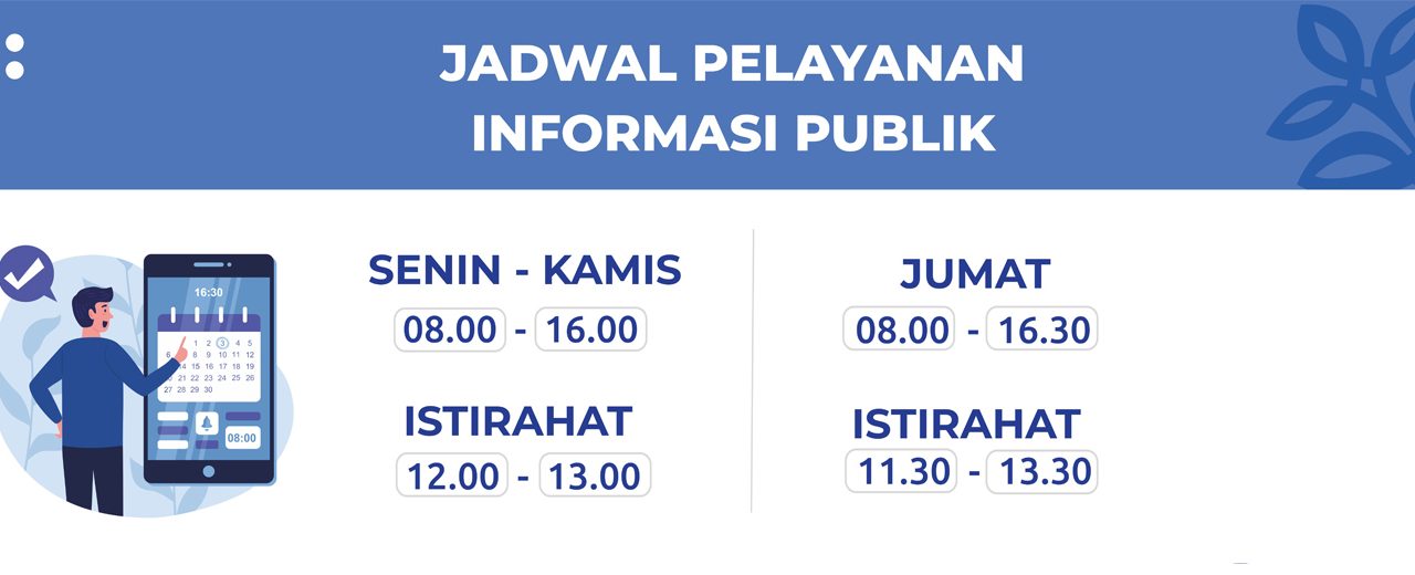 Jadwal Pelayanan PPID