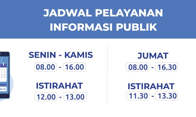 Jadwal Pelayanan PPID