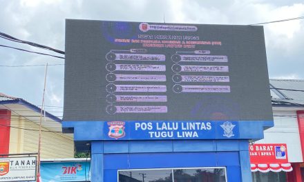 Papan Informasi Berupa Videotron