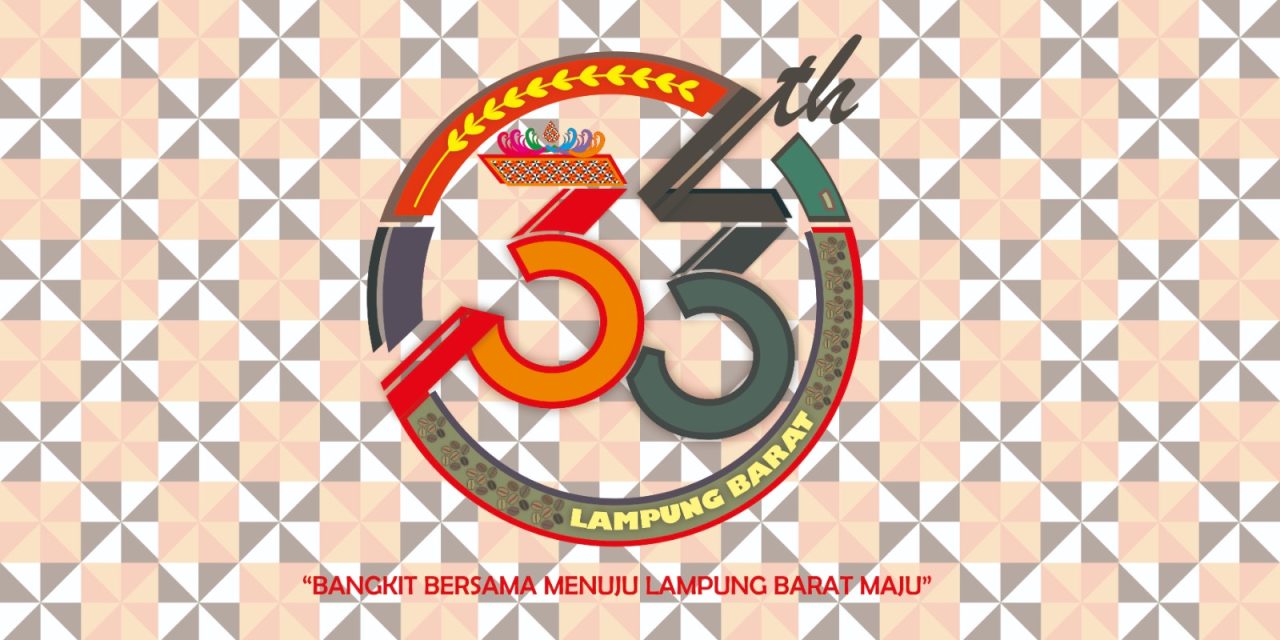 Logo HUT Kabupaten Lampung Barat ke-33