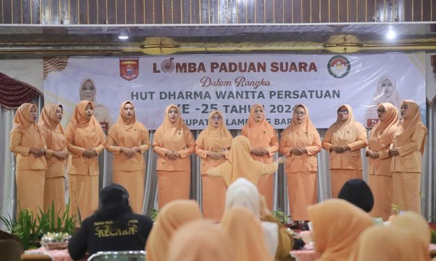 18 Grup Paduan Suara Berkompetisi Pada Hut Ke-25 Dwp Tingkat Lambar