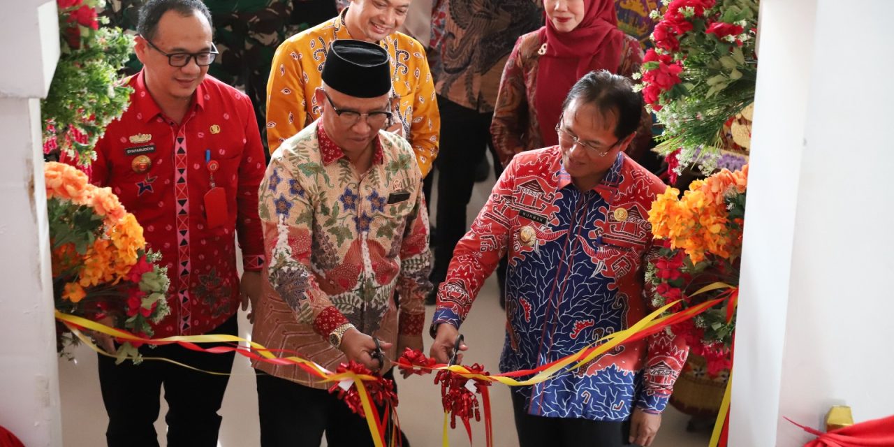 Pj. Bupati Nukman Meresmikan Gedung Perpustakaan Daerah Senilai 10,1 Miliar