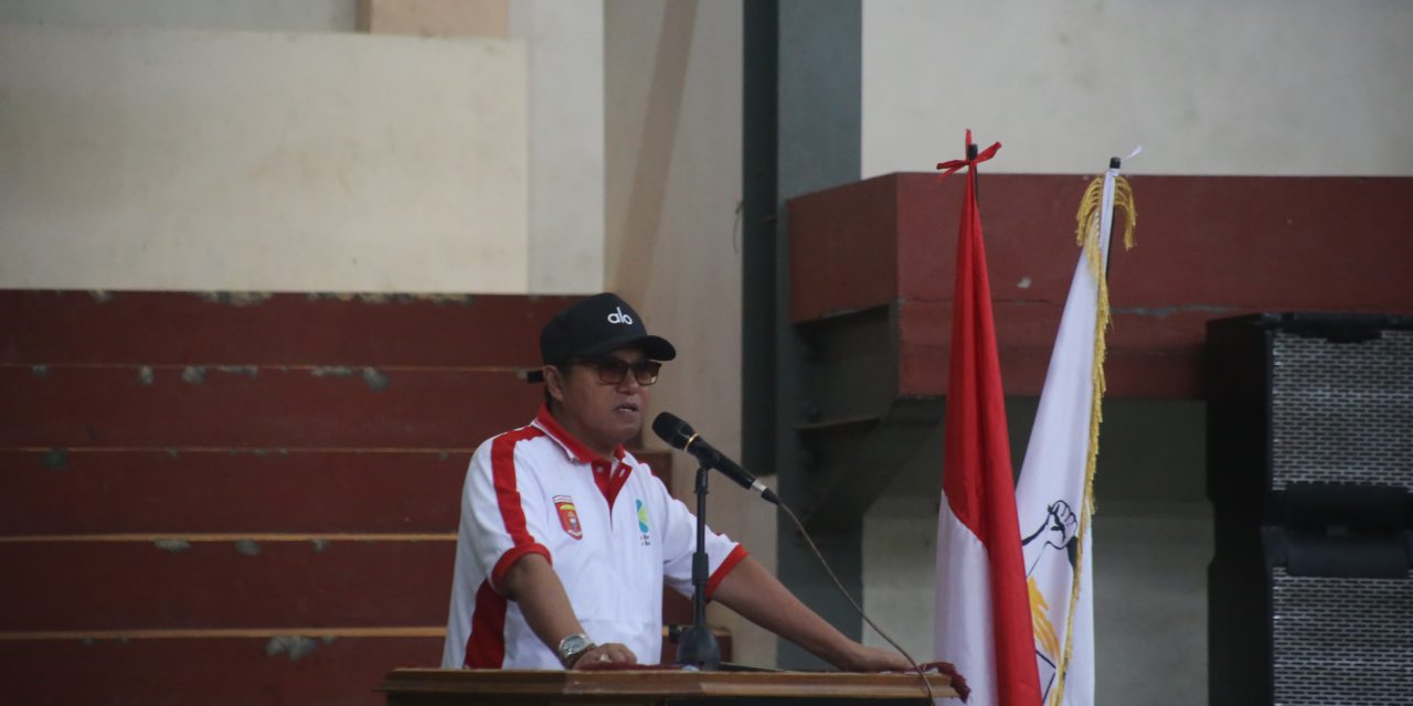 Pj. Bupati Nukman hadiri musyawarah dan pelantikan pengurus DPD Tani Merdeka Indonesia kab. Lampung Barat