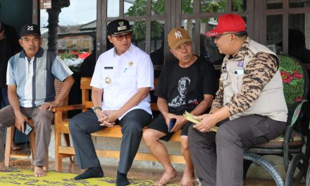 Pj. Bupati Nukman Meninjau Lokasi Kebakaran di Kecamatan Way Tenong